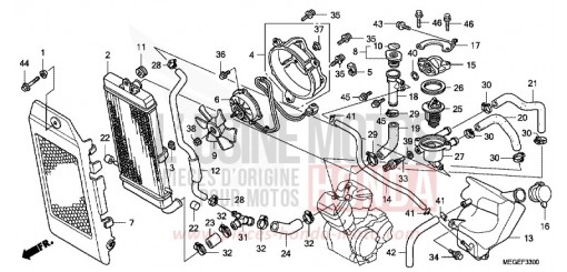 RADIATEUR VT750CSA de 2010